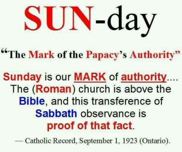 Change of True Sabbath to false sabbath image 5