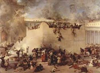 TEMPLE DETROYED IN JERUSALEM